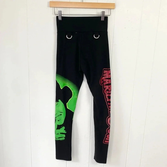 NWT XS Leggings Women's KILLSTAR Marilyn Manson Sweet Dreams - No Straps* - Picture 3 of 16